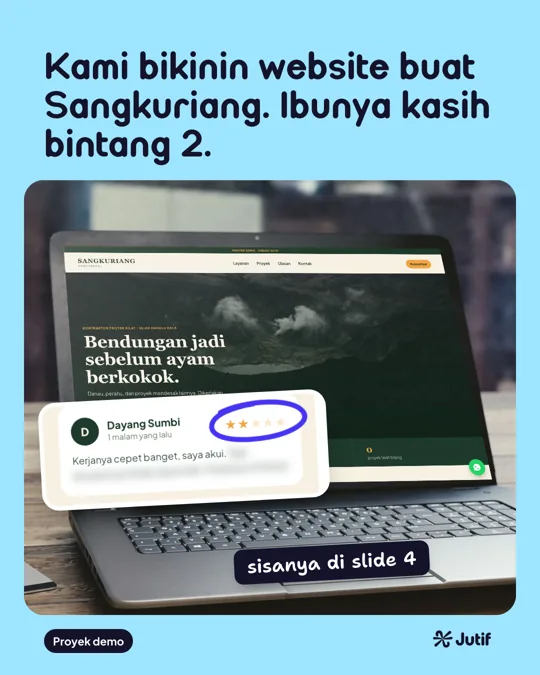 Kalau Legenda Punya Website: Sangkuriang